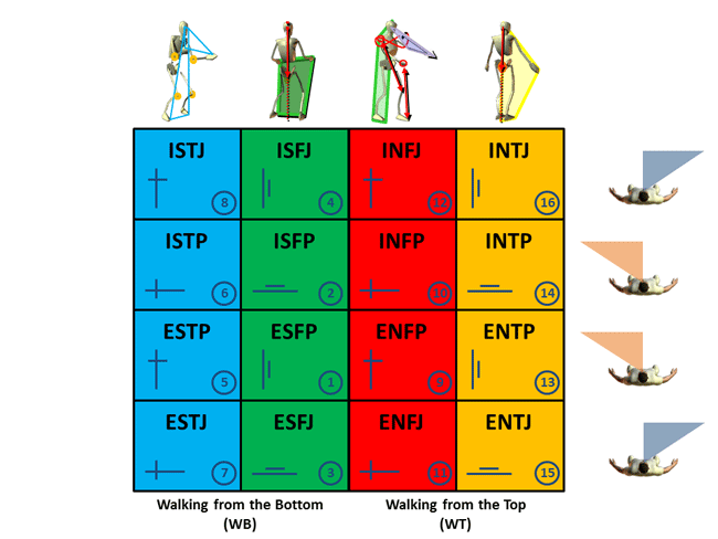Motorische ActionTypes matrix